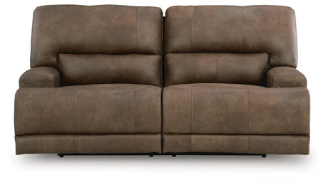 Beckley Place Earth Power Reclining Sofa and Loveseat from Ashley - Luna Furniture