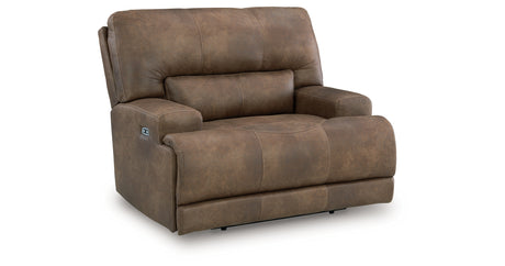Beckley Place Earth Power Recliner from Ashley - Luna Furniture