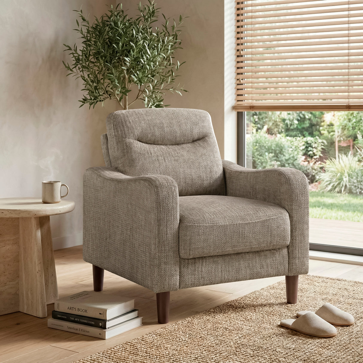 Linden Brown Chair