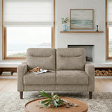 9180BRW-2 Love Seat from Homelegance - Luna Furniture