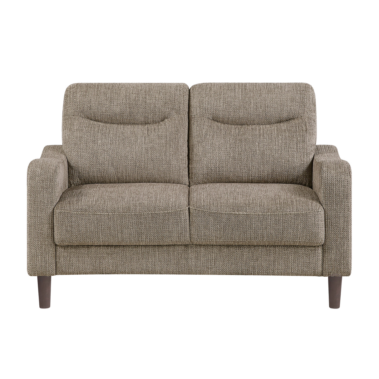 Linden Brown Loveseat