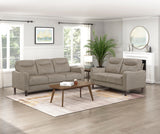 9180BRW-2 Love Seat from Homelegance - Luna Furniture