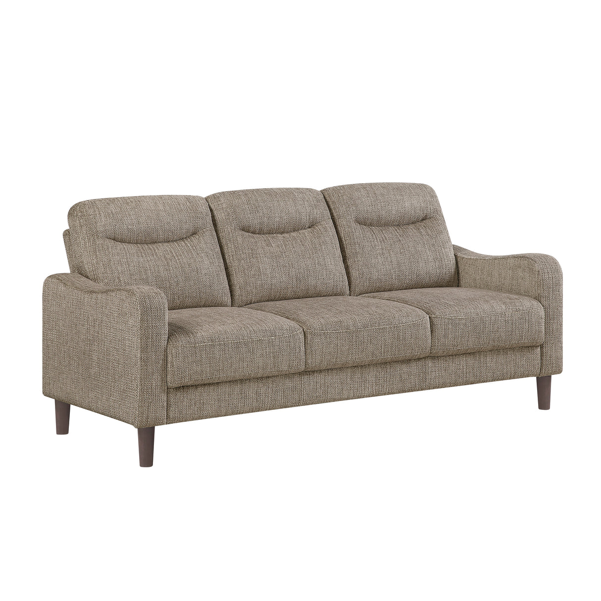 9180BRW-2 Love Seat from Homelegance - Luna Furniture