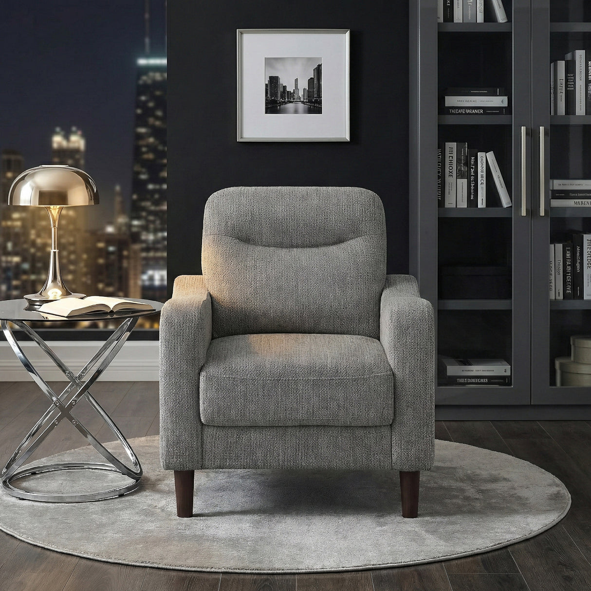 9180GRY-1 Chair from Homelegance - Luna Furniture