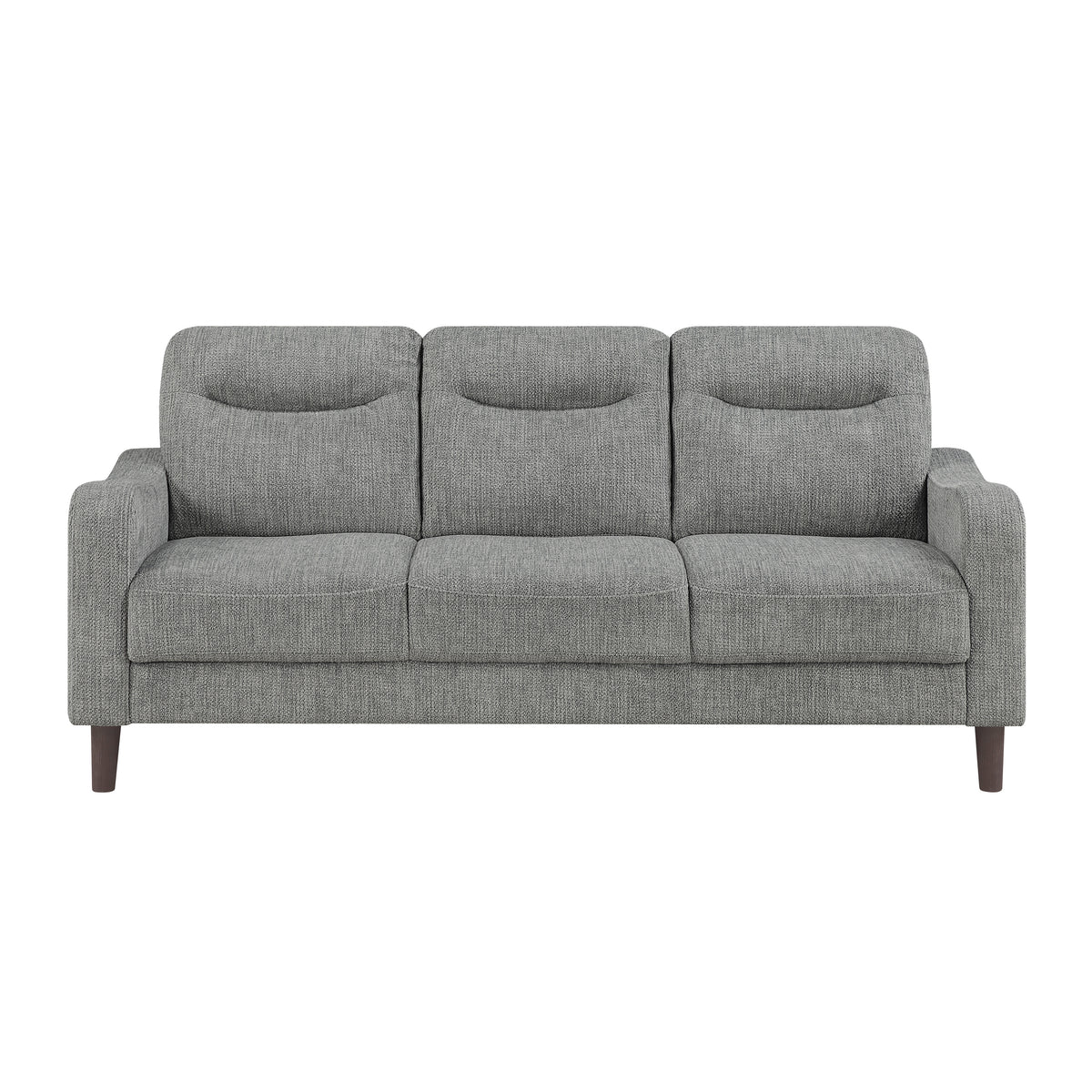 Linden Gray Loveseat from Homelegance - Luna Furniture