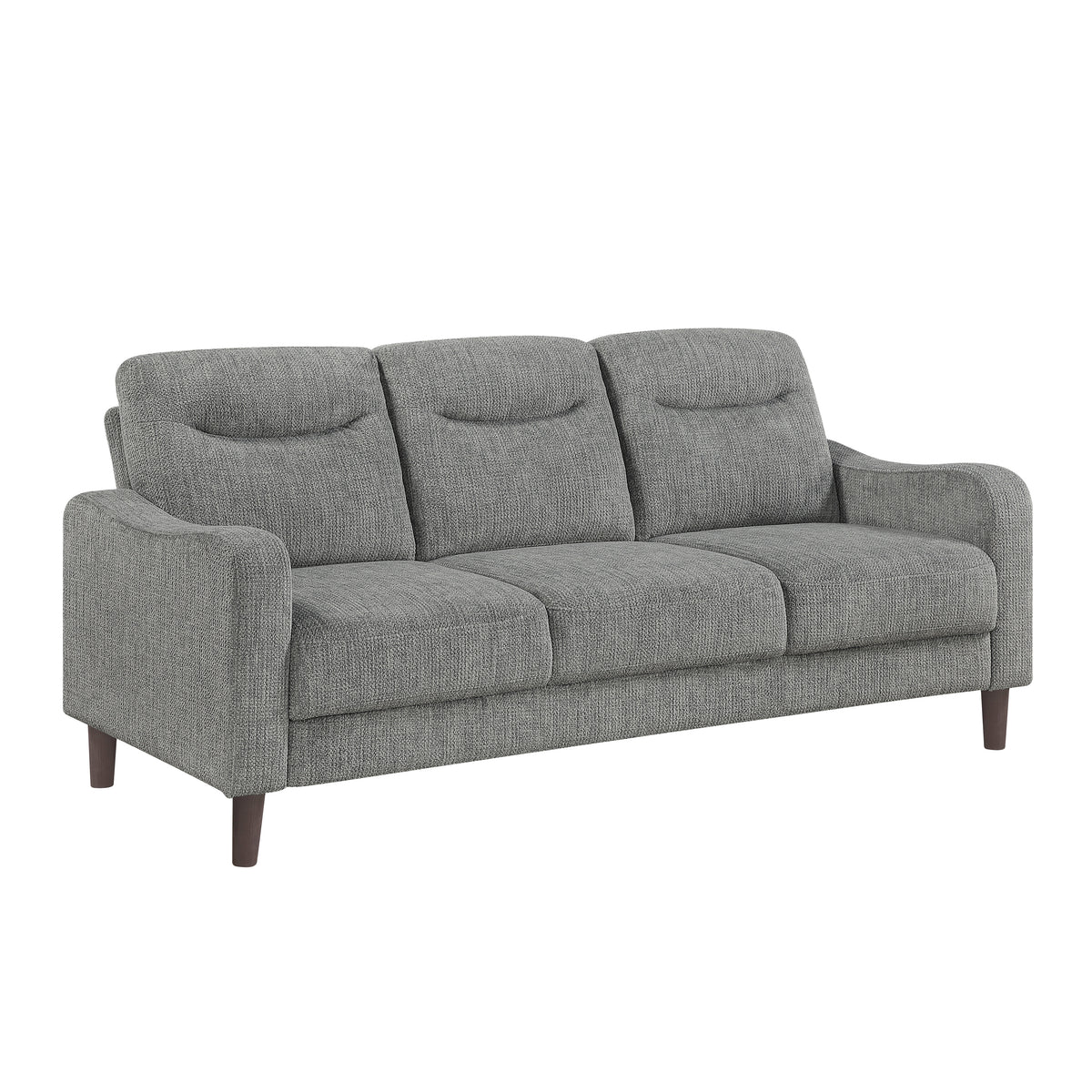 Linden Gray Loveseat from Homelegance - Luna Furniture