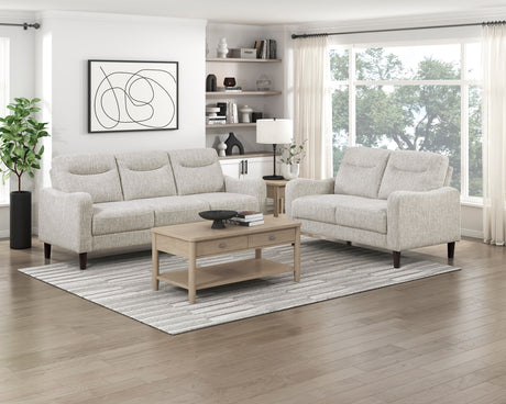 Linden Taupe Living Room Set from Homelegance - Luna Furniture