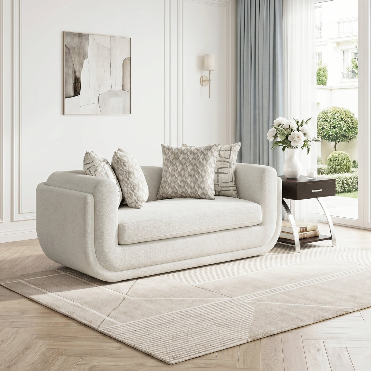 9188NBE-2 Love Seat from Homelegance - Luna Furniture