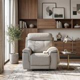 9199TPE-1PWH Power Glider Reclining Chair with Power Headrest from Homelegance - Luna Furniture