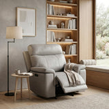 9199TPE-1PWH Power Glider Reclining Chair with Power Headrest from Homelegance - Luna Furniture