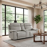 9199TPE-2PWH Power Double Reclining Love Seat with Power Headrest and Center Console from Homelegance - Luna Furniture