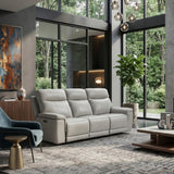 9199TPE-3PWH Power Double Reclining Sofa with Power Headrest from Homelegance - Luna Furniture