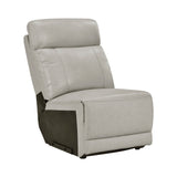 9199TPE-2PWH Power Double Reclining Love Seat with Power Headrest and Center Console from Homelegance - Luna Furniture