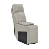 9199TPE-2PWH Power Double Reclining Love Seat with Power Headrest and Center Console from Homelegance - Luna Furniture