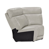 Celestia Taupe 6-Piece Power Reclining Sectional from Homelegance - Luna Furniture