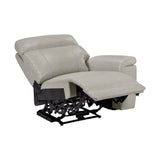 9199TPE-2PWH Power Double Reclining Love Seat with Power Headrest and Center Console from Homelegance - Luna Furniture