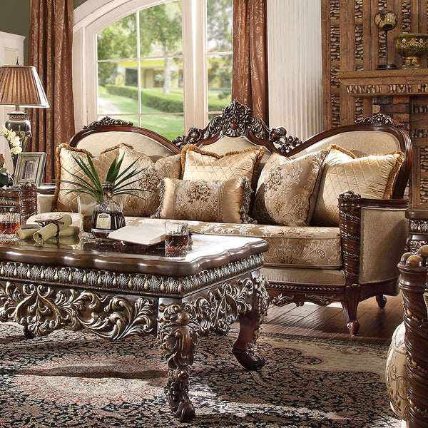 HD-92 Extra Dark Walnut Sofa