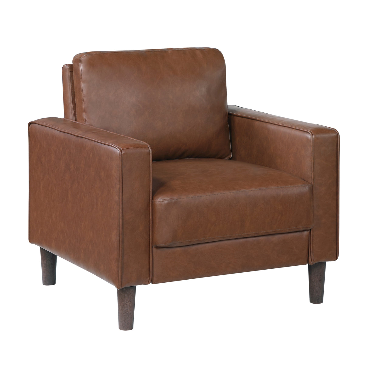 Malcolm Chocolate Loveseat from Homelegance - Luna Furniture