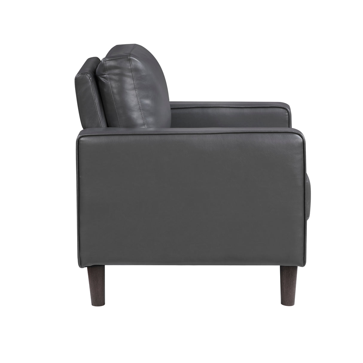 Malcolm Dark Gray Chair from Homelegance - Luna Furniture