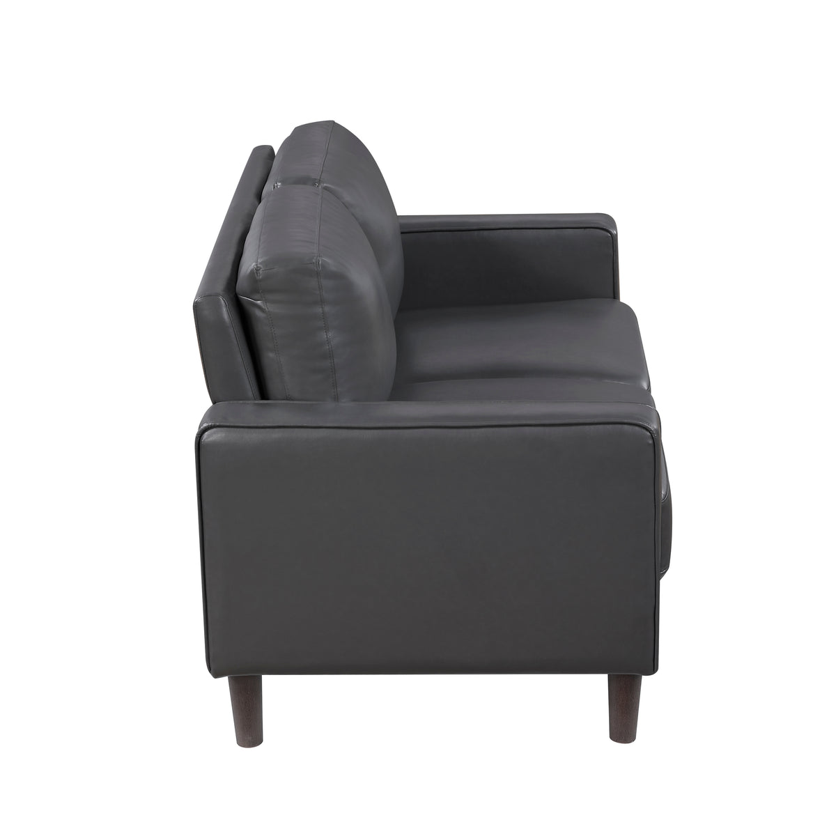 Malcolm Dark Gray Chair from Homelegance - Luna Furniture