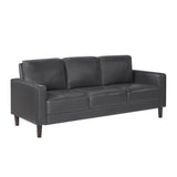 Malcolm Dark Gray Loveseat from Homelegance - Luna Furniture