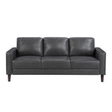 Malcolm Dark Gray Loveseat from Homelegance - Luna Furniture