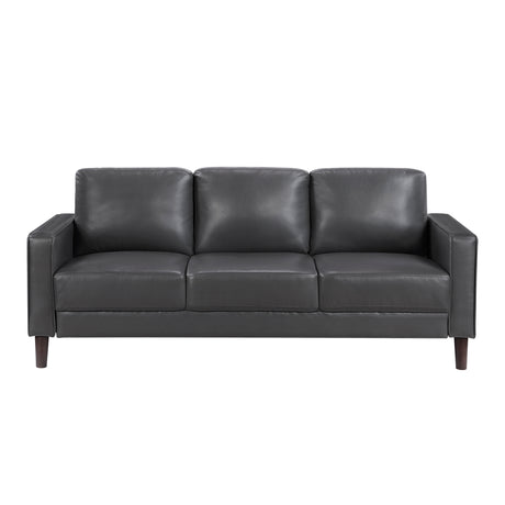 Malcolm Dark Gray Loveseat from Homelegance - Luna Furniture