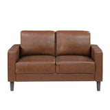 Malcolm Chocolate Loveseat from Homelegance - Luna Furniture