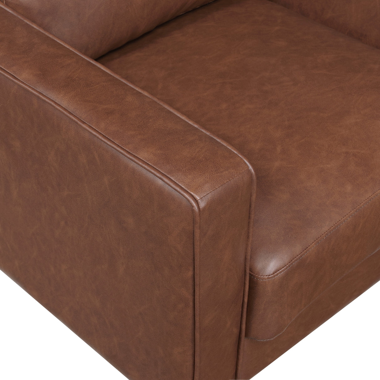 Malcolm Chocolate Loveseat from Homelegance - Luna Furniture