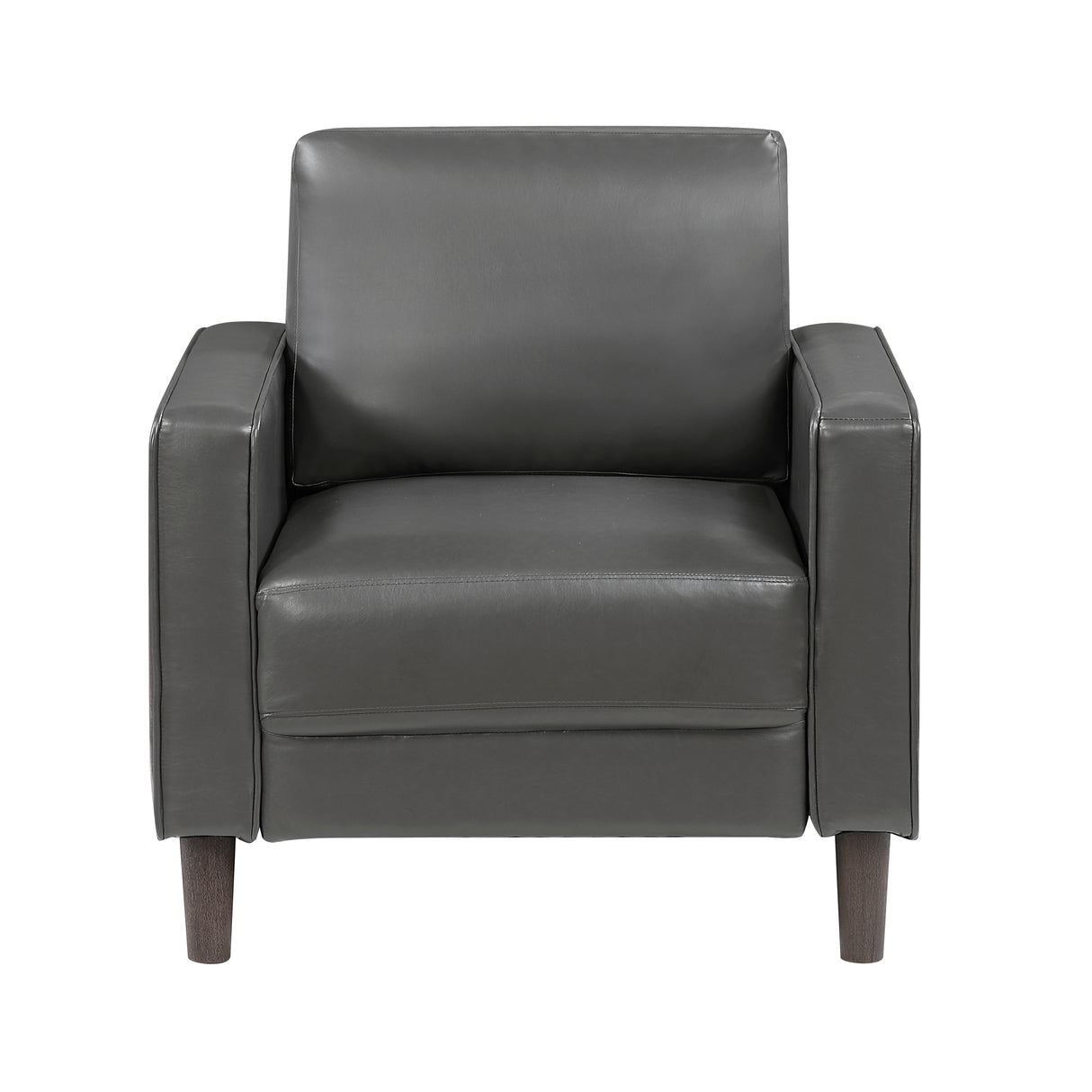 Malcolm Dark Gray Chair from Homelegance - Luna Furniture
