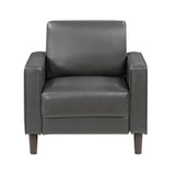 Malcolm Dark Gray Chair from Homelegance - Luna Furniture