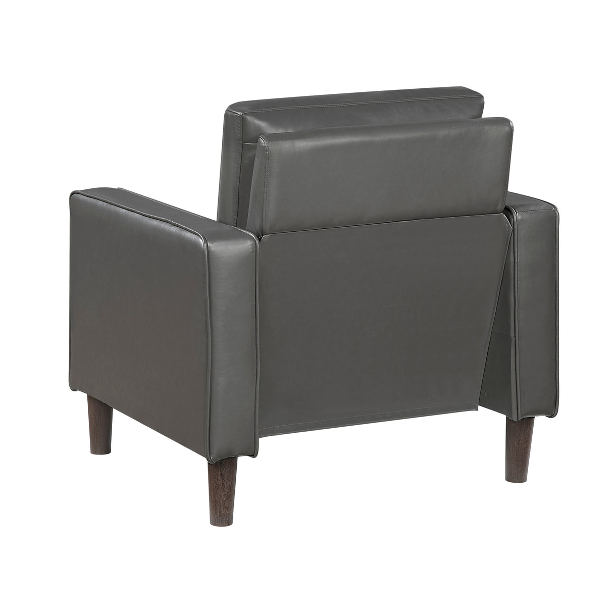 Malcolm Dark Gray Chair from Homelegance - Luna Furniture