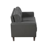 Malcolm Dark Gray Loveseat from Homelegance - Luna Furniture