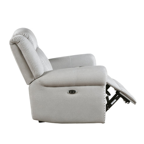 Brennen Mist Reclining Chair from Homelegance - Luna Furniture