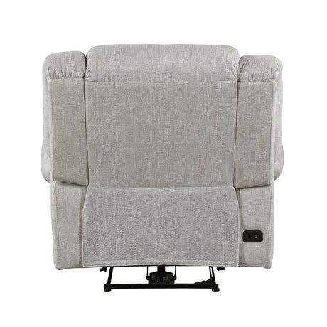 Brennen Mist Reclining Chair from Homelegance - Luna Furniture
