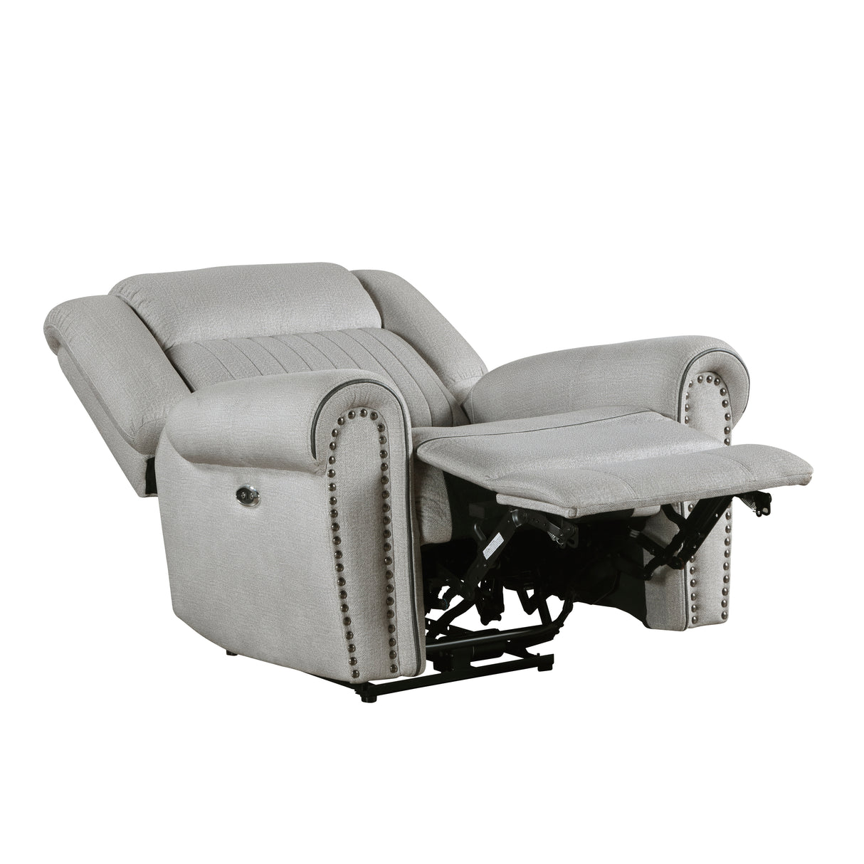 Brennen Mist Reclining Chair from Homelegance - Luna Furniture