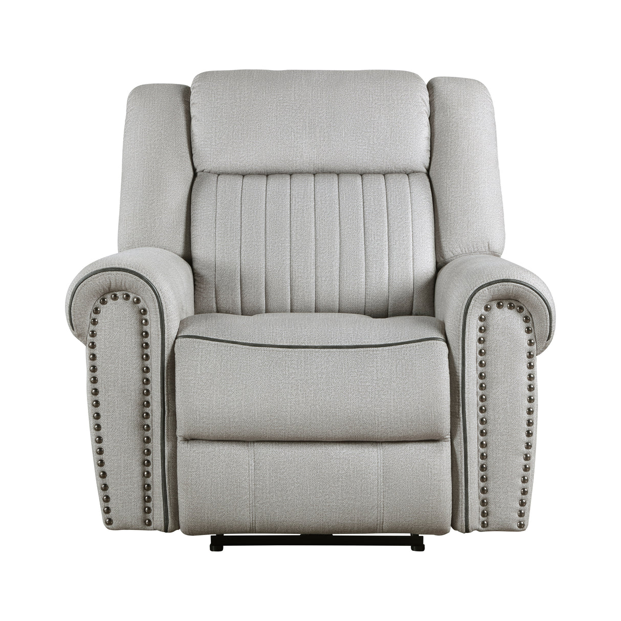 Brennen Mist Reclining Chair from Homelegance - Luna Furniture