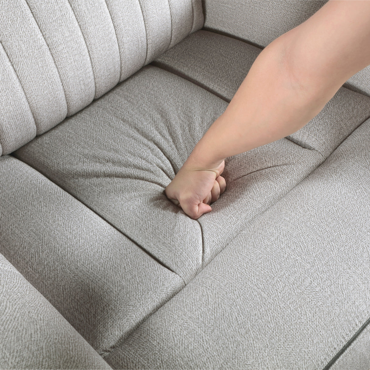 Brennen Charcoal Power Double Reclining Sofa from Homelegance - Luna Furniture