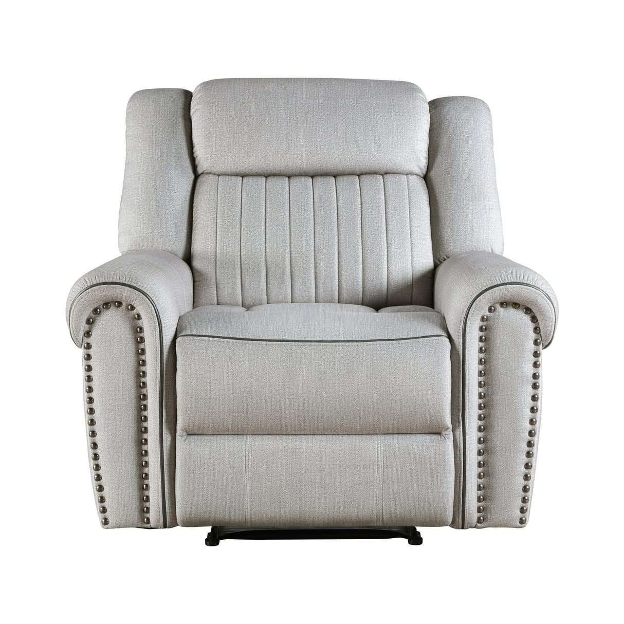 Brennen Charcoal Power Double Reclining Sofa from Homelegance - Luna Furniture