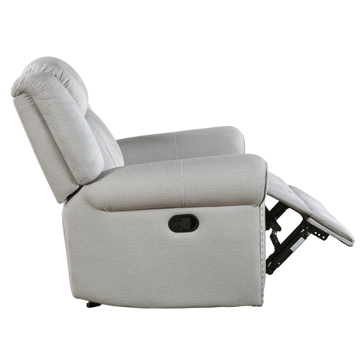 Brennen Charcoal Power Double Reclining Sofa from Homelegance - Luna Furniture