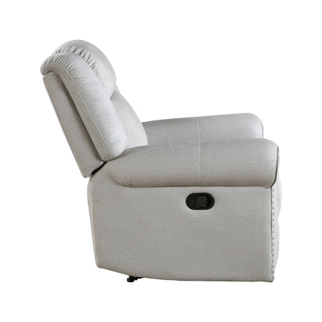 Brennen Charcoal Power Double Reclining Sofa from Homelegance - Luna Furniture