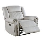 Brennen Mist Reclining Chair from Homelegance - Luna Furniture