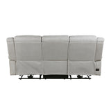 9204MT*2PW 2pc Set: Sofa, Love (Power) from Homelegance - Luna Furniture