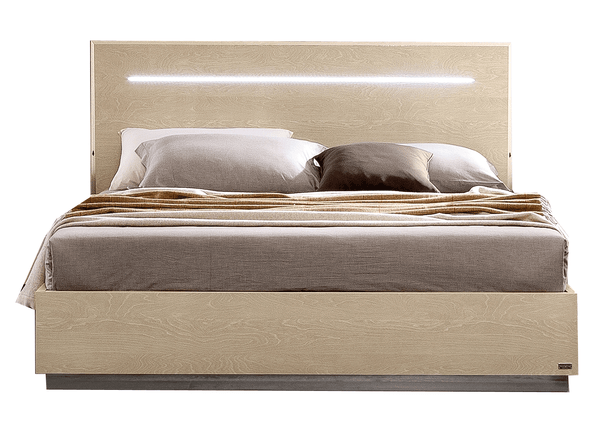 Camel Ambra Legno Queen Bed