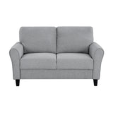 Ellery Dark Gray Chair from Homelegance - Luna Furniture