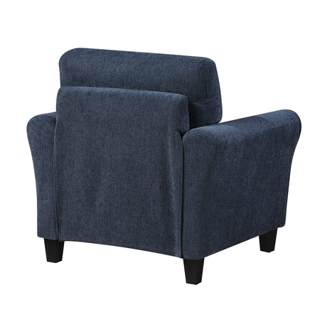 Ellery Navy Loveseat from Homelegance - Luna Furniture