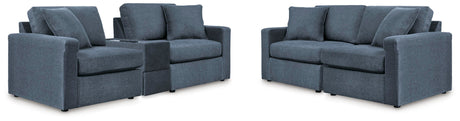Modmax Ink 3-Piece Sectional Sofa and 2-Piece Sectional Loveseat from Ashley - Luna Furniture