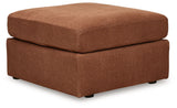 Modmax 6-Piece LAF Chaise Sectional with Ottoman and Storage Console in Spice from Ashley - Luna Furniture