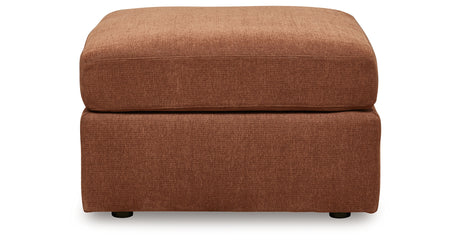 Modmax 4-Piece Sectional with Ottoman in Spice from Ashley - Luna Furniture