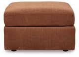 Modmax 6-Piece RAF Chaise Sectional with Ottoman and Storage Console in Spice from Ashley - Luna Furniture